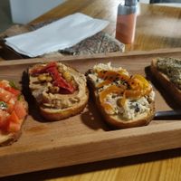 Mixed Bruschetta at T Veg  in Rhodes