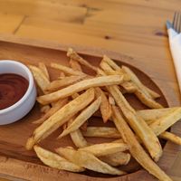 Fries at T Veg  in Rhodes