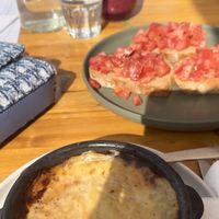 Moussaka, Bruschetta  at T Veg  in Rhodes