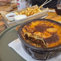 I've missed moussaka so much! This was perfect! at T Veg  in Rhodes