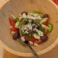 Greek Salad at T Veg  in Rhodes