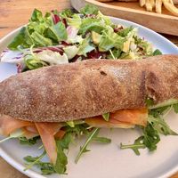 Valmon sandwich   at T Veg  in Rhodes