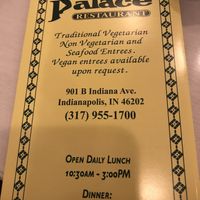   at Delhi Palace in Indianapolis