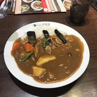 The curry - I ordered a larger size  at CoCo Ichibanya - Kyoto Shijoomiya Shop in Kyoto