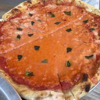 Vegan pizza.  at Bar Neon in Toronto
