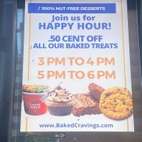 Happy Hour times   at Baked Cravings in New York City