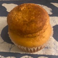 Vegan cinnamon cupcake  at Baked Cravings in New York City