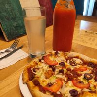 Signature 7" mexican pizza at  夏太熱 Summer Too Hot Pizzatopia in Hualien