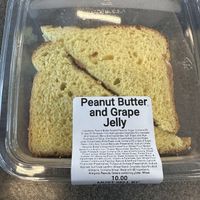 Technically Ruta Maya coffee shop, PBJ available  at AUS - Lick it Up in Austin