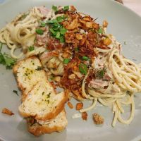 Carbonara at Sauce Tree Sanur: Plant Based Cafe in Sanur