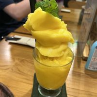 Mango slush   at Sauce Tree Sanur: Plant Based Cafe in Sanur
