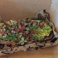 Avocado toast at Rise Up Coffee in Cambridge