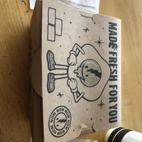   at Rise Up Coffee in Cambridge