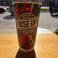  at Rise Up Coffee in Cambridge