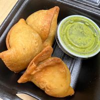 Samosas   at The Twist Indian Grill in Dayton