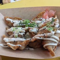 Gyoza - nice texture no flavour at Ramen Impossible in South East London