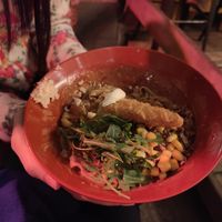 Garlic soup-less ramen at Ramen Impossible in South East London