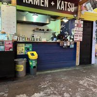 Covered market no longer fully vegan  at Ramen Impossible in South East London