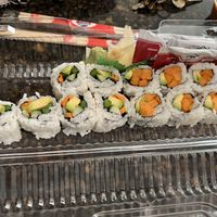 Veggie roll and sweet potato roll   at Hello Thai in Beavercreek