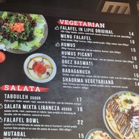 Menu at Filalei Original - Mihai Viteazul in Brasov