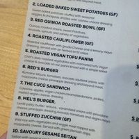   at Red's Leaf Café in Metuchen