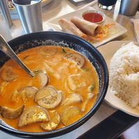 Red curry at Basil Babe in Ypsilanti