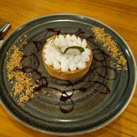 Pie de limón at Lounge del Brujo Centro Histórico in Arequipa