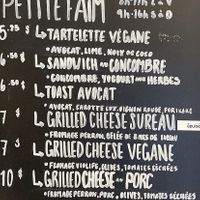 Menu août 2023   at Bols et Poké in Chicoutimi