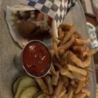 Vegan NS Donair  at Steam Whistle Brewing in Toronto
