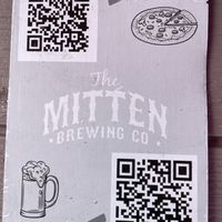 Menu Card  at The Mitten Brewing Co in Grand Rapids