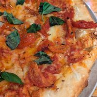 Vegan Margherita at The Mitten Brewing Co in Grand Rapids