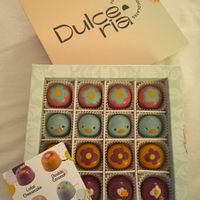 Easter themed vegan chocolates at Dulceria in Vienna