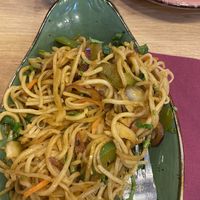 Child's vegan noodle portion  at Dessi Tadka in Munich