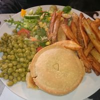 Chili bean pie
 at Duke Bullock's Vegan Cafe in Scarborough