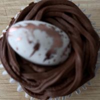 chocolate cupcake at Valhalla Bakery in Orlando