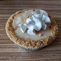 Mini key lime cream pie tart at Valhalla Bakery in Orlando