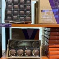 Chocolate boxes  at Purdys Chocolatier in Surrey