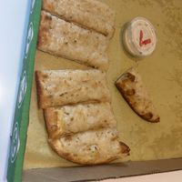 vegan cheesy bread and ranch!   at Pizza Point in Burien