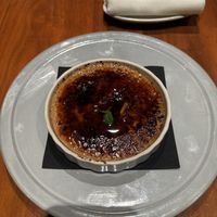 Banana Crème Brûlée (?) I think it was    at The Burn  in Tokyo