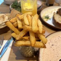 Lemon garlic fries  at Mallow - Canary Wharf in East London
