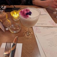 coconut pandan daiquiri! at Mallow - Canary Wharf in East London