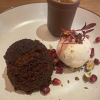 Sticky toffee puddingg  at Mallow - Canary Wharf in East London