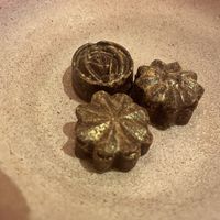 Chocolate truffles  at Mallow - Canary Wharf in East London