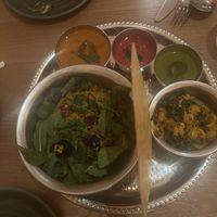 Thali  at Mallow - Canary Wharf in East London