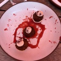 Mushroom croquettes   at Mallow - Canary Wharf in East London