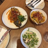 Mains of sharing menu   at Mallow - Canary Wharf in East London