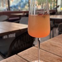 Watermelon and Elderflower belini  at Mallow - Canary Wharf in East London