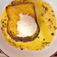 Mango saffron anglais   at Mallow - Canary Wharf in East London