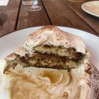 Tiramisu pancakes  at Mallow - Canary Wharf in East London