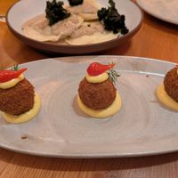 Mojo roji croquettes at Mallow - Canary Wharf in East London